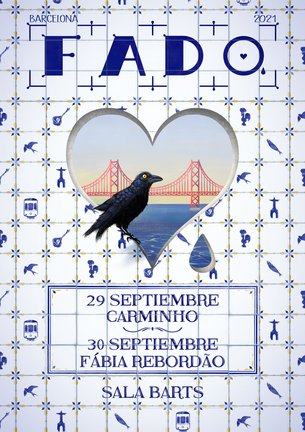 Cartel del IV Festival de Fado de Barcelona