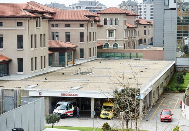 Vista general del Hospital Universitario Marqués de Valdecilla. / A.E.