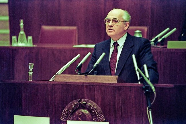 El último dirigente soviético, Mijaíl Gorbachov, en 1991. / Vassili Korneyev
