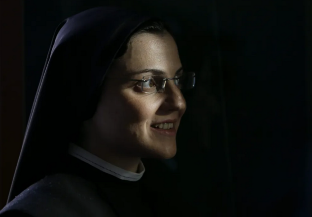 La monja Cristina Scuccia, durante una entrevista con EFE. EFE/Juanjo Martín