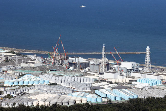 Comienza el vertido de agua contaminada en Fukushima