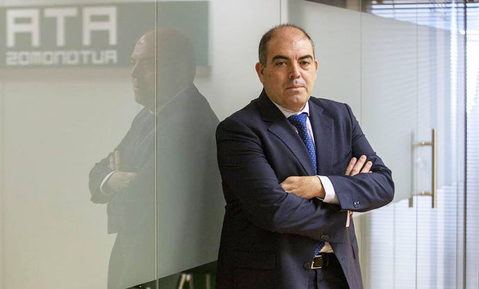 El presidente de la asociación de autónomos ATA y vicepresidente de la CEOE, Lorenzo Amor. / aee