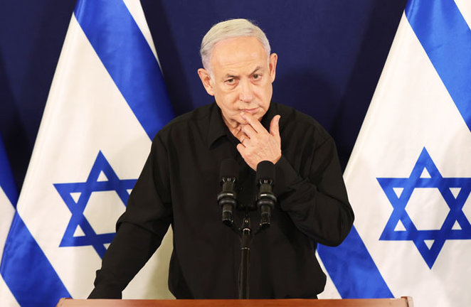 El primer ministro israelí, Benjamín Netanyahu. EFE/Abir Sultan/Pool