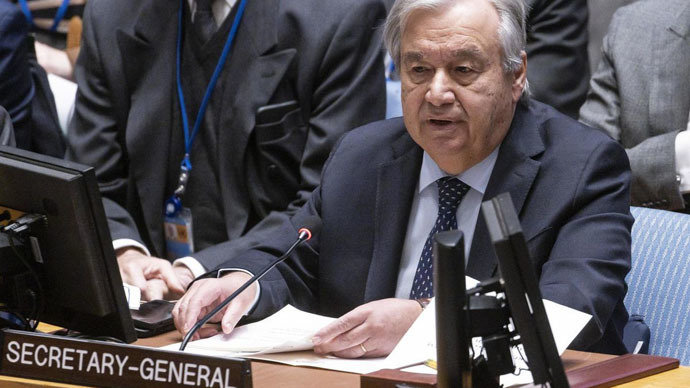 El secretario general de Naciones Unidas, António Guterres. / aee