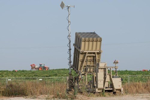 Una batería de defensa antiaérea de Israel. EP