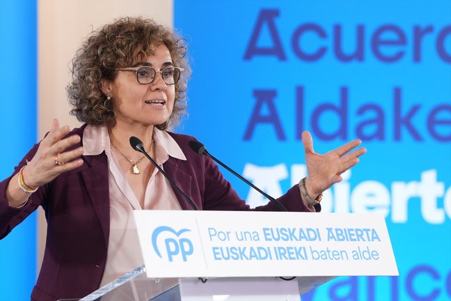 La eurodiputada del PP Dolors Monserrat. José Ignacio Unanue / Archivo