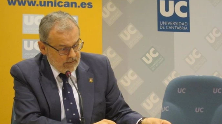 El rector de la Universidad de Cantabria, Ángel Pazos. / EP