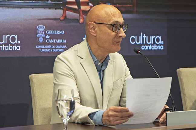 Fotografía del director general de Cultura y Patrimonio Histórico, Juan Antonio González Fuentes. / Raúl Lucio