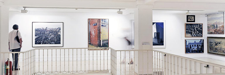 Fotografía del interior del Museo de Arte Moderno y Contemporaneo de Santander. / Alerta