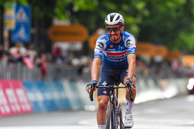 Julian Alaphilippe en una etapa de este Giro Italia. / Andrea Amato