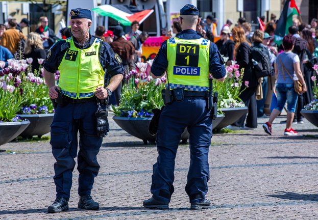 Agentes de la policía sueca. Jens Büttner / Archivo