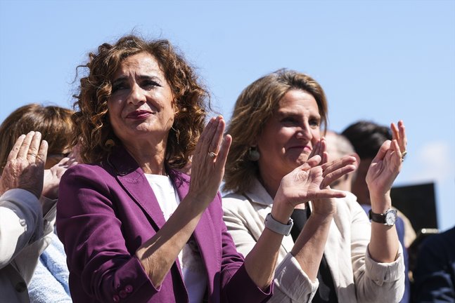 La vicesecretaria general del PSOE, María Jesús Montero. María José López
