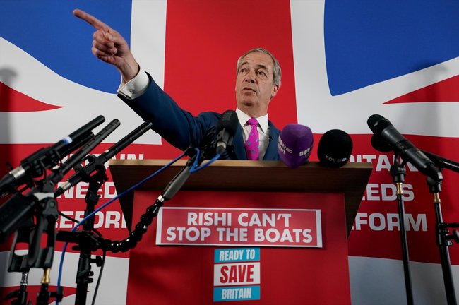 Nigel Farage. Gareth Fuller / Archivo