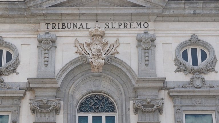 Fachada del Tribunal Supremo. Eduardo Parra / Archivo