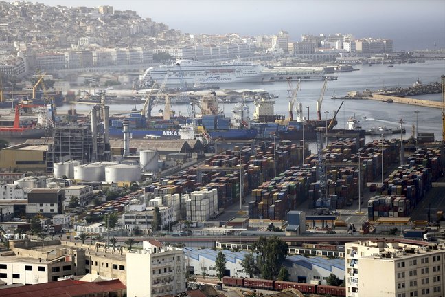 Vista del Puerto de Argelia. Wu Tianyu / Archivo