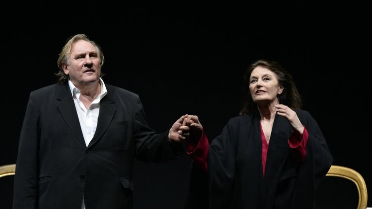 Gérard Depardieu con Anouk Aimeé en 'Love Letters'. EP / Archivo
