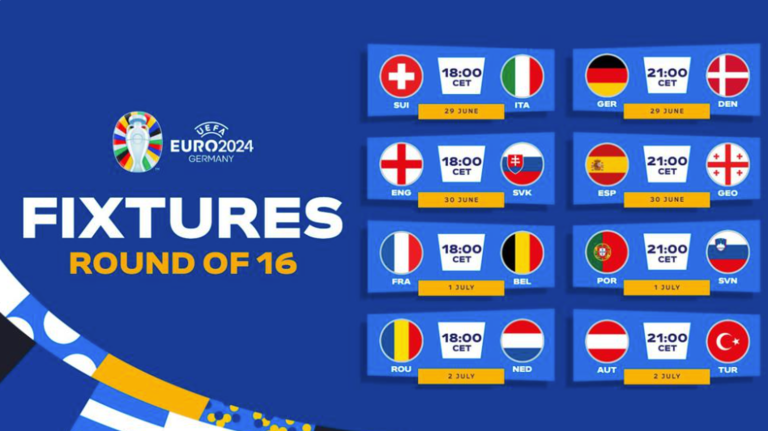 Los octavos de final de la Eurocopa están definidos.