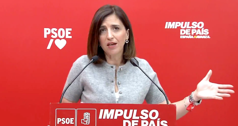Esther Peña, en un mensaje grabado y difundido por el PSOE, afirma que el aumento de los delitos de odio está relacionado con "el auge de la ultraderecha" y el supuesto "blanqueamiento" del Partido Popular.
