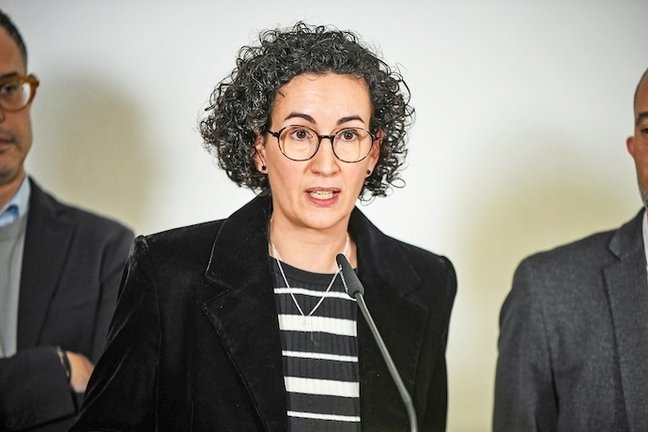 La secretaria general de ERC, Marta Rovira. / a.e