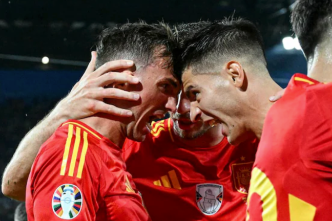 España remonta un 1-0 para vencer a Georgia por 4-1 y avanzar a los cuartos de final de la EURO 2024.