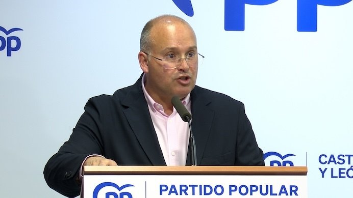 El portavoz del Grupo Popular en el Congreso de los Diputados, Miguel Tellado, interviene en la Junta Directiva del PP de Valladolid.
EUROPA PRESS
05/7/2024