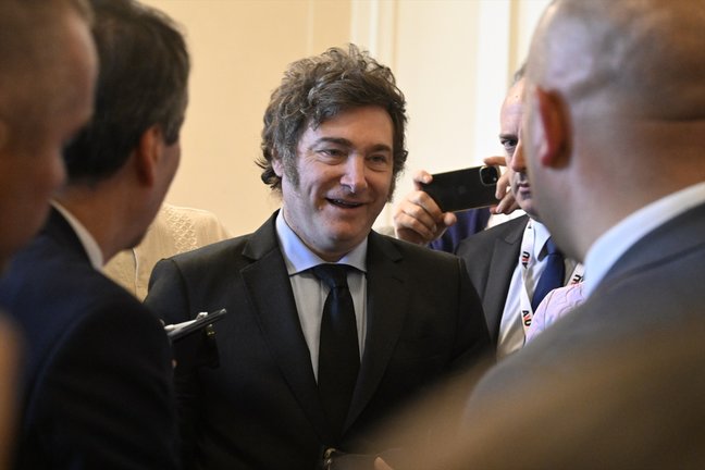 El presidente argentino, Javier Milei. EP
