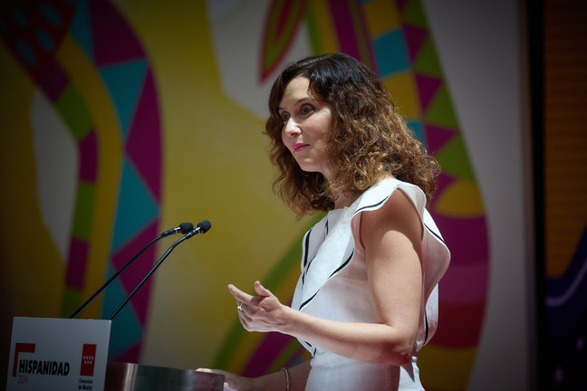 La presidenta de la Comunidad de Madrid, Isabel Díaz Ayuso. / EP