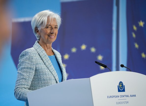 Christine Lagarde, presidenta del BCE./ EP