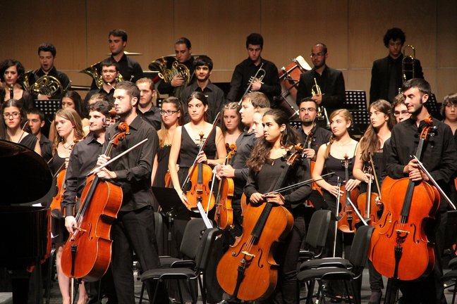 La Joven Orquesta de Cantabria (JOSCAN). / ALERTA