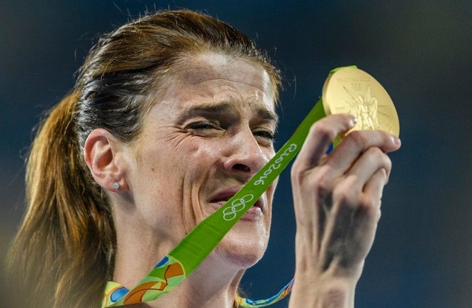 Ruth Beitia, una de las deportistas que trajo el oro a España en los Juegos Olímpicos. / EP