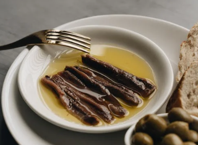 Un plato con anchoas, un producto típico de Santoña. / A.E