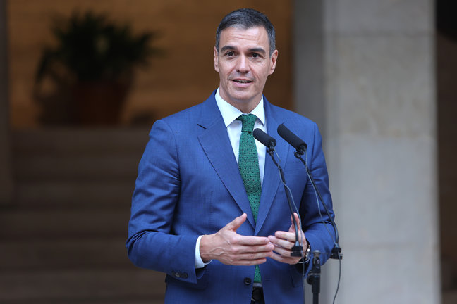 El presidente del Gobierno, Pedro Sánchez. / EP