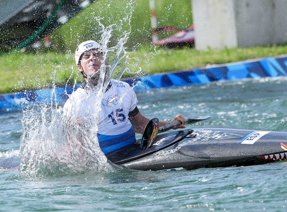 El de San Sebastián completó su bajada en el primer turno con un tiempo de 88.87. / COE