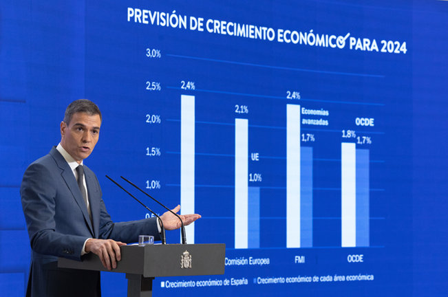 El presidente del Gobierno, Pedro Sánchez. / EP