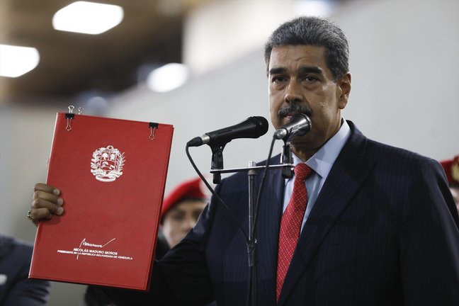 Nicolás Maduro. Jeampier Arguinzones