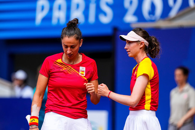 Sara Sorribes y Cristina Bucsa. / EP