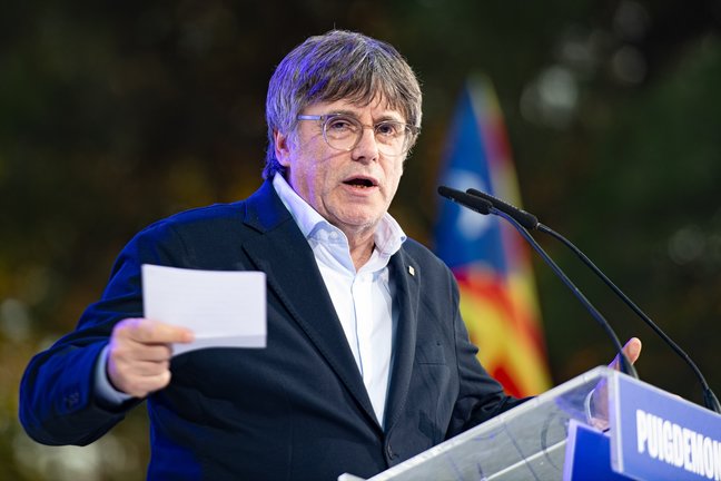 El expresidente catalán, Carles Puigdemont. / Glòria Sánchez  / Archivo