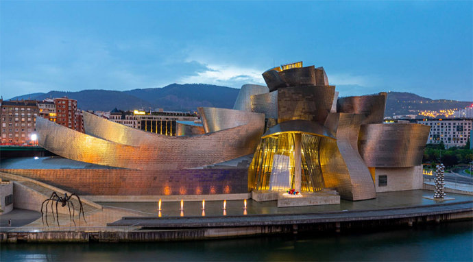 El museo guggenheim en Bilbao. / Guggenheim