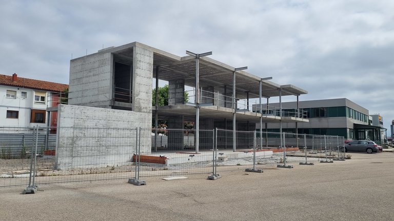 Obras finalización nuevo edificio policía portuaria. / Alerta