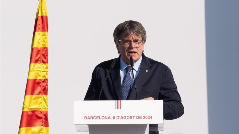 El expresidente de la Generalitat de Cataluña, Carles Puigdemont. David Zorrakino