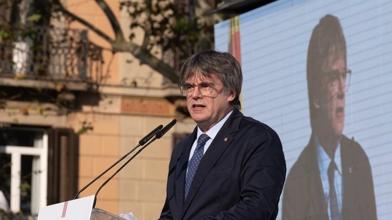 El expresidente de la Generalitat de Cataluña, Carles Puigdemont. David Zorrakino