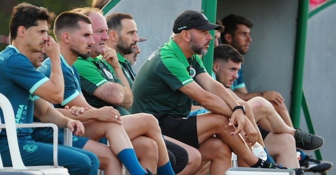 José Alberto durante la pretemporada.