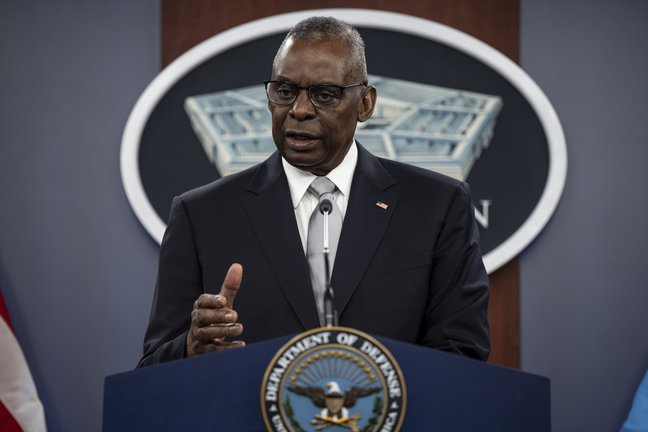 El secretario de Defensa de Estados Unidos, Lloyd Austin. EP