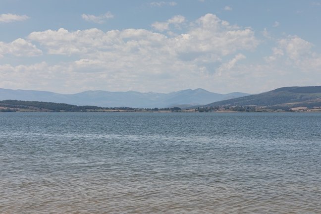 Vista del pantano del Ebro. / Alerta