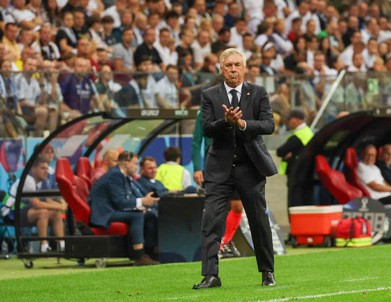 El entrenador del Real Madrid, Carlo Ancelotti. / EP