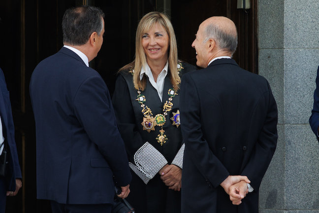 La nueva presidenta del Tribunal Supremo y del Consejo General del Poder Judicial, Isabel Perelló. / EP