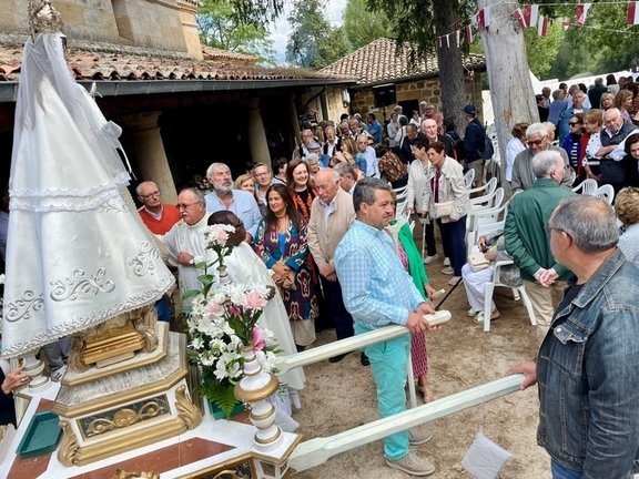 Valderredible celebra la festividad de la Virgen de la Velilla. / Alerta