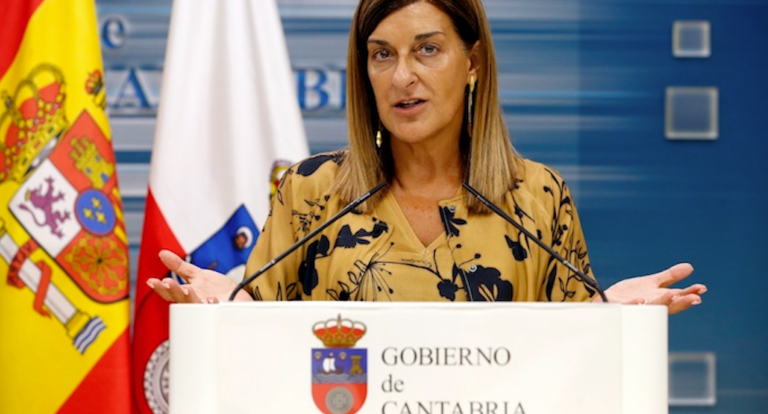 La presidenta de Cantabria, María José Sáenz de Buruaga, presenta el recurso a interponer del Gobierno de Cantabria contra la Ley de Amnistía.