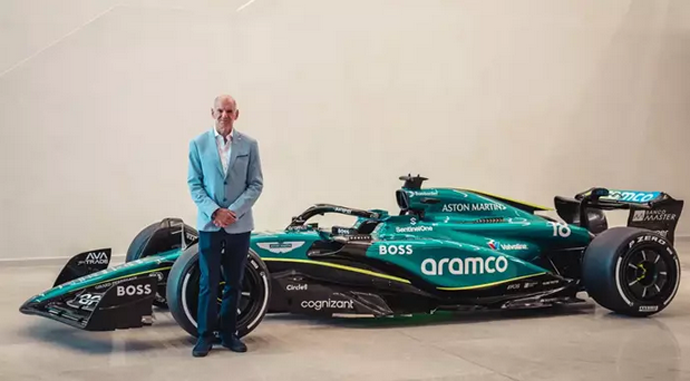 Adrian Newey ficha por Aston Martin. / AM