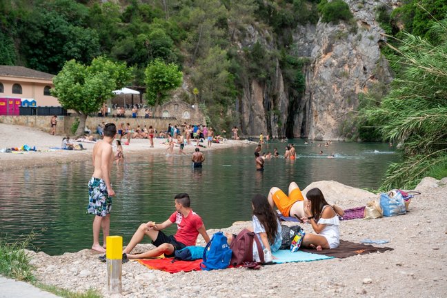 El río Mijares a su paso por Montanejor. / EP